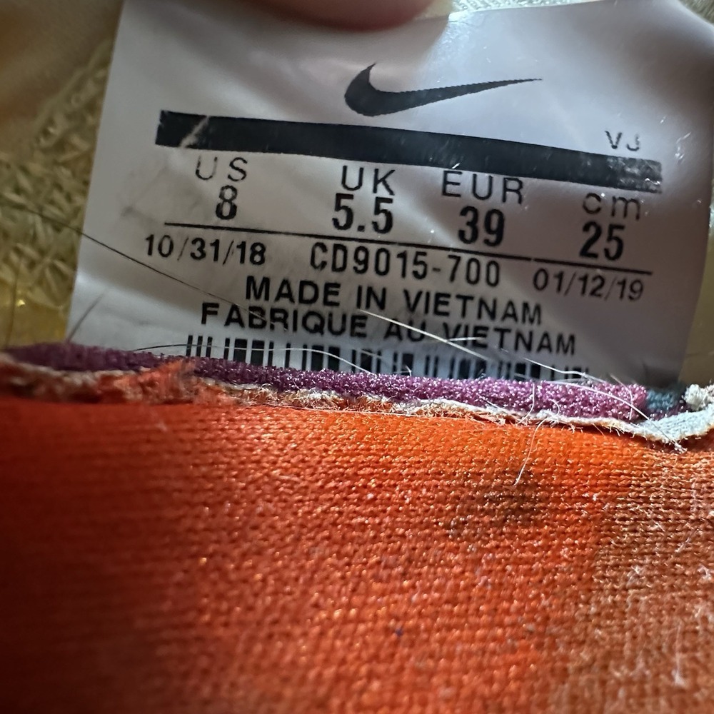 Nike React Presto 'Psychedelic Lava' (Size‎ 8 US) Style: AV2605 700 - Picture 8 of 8